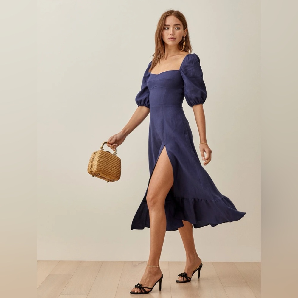 Reformation Belgium Linen Dress